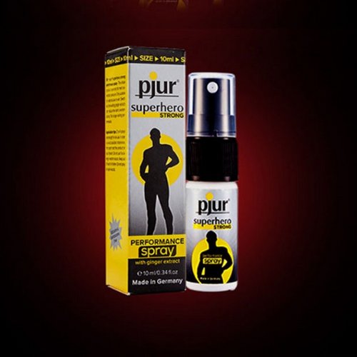 Xịt chống xuất tinh sớm Pjur SuperHero Strong